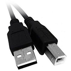 Cabo Usb P/ Impressora 2 Metros Preto 2.0