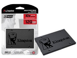 HD SSD 120GB A400 Kingston 2.5" Sata III Blister - SA400S37/120G