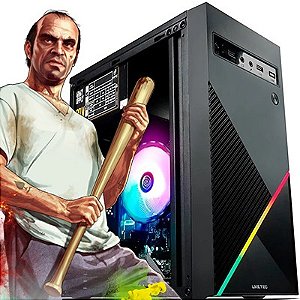 Computador Intervia AMD Ryzen 3 4100 + 16GB DDR4 + SSD 480GB + RX 550 4GB + Fonte 500W