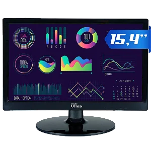 Monitor Dr. Office, 15.4 Pol, HD, 75Hz, HDMI/VGA, MDR-0501-15