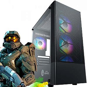 Computador Intervia Ryzen 5 8400F + 16GB DDR5 + NVME 500GB + RTX 3060 12GB DDR6