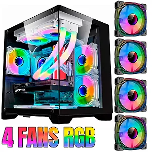 Computador Intervia Ryzen 5 8400F + 16GB DDR5 + NVME 1TB + RTX 5060 8GB DDR7