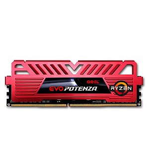 Memória Gamer 8GB DDR4 3000Mhz Geil Evo Potenza Red