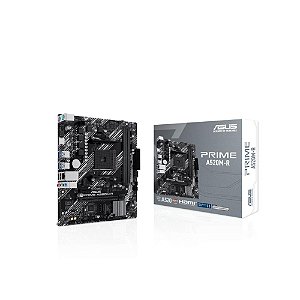Placa Mãe ASUS PRIME A520M-R, AM4, DDR4, M.2, Chipset A520, PCIe, HDMI -