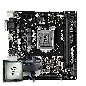 Kit Upgrade Intel Core I3-9100, H310 DDR4, Cooler