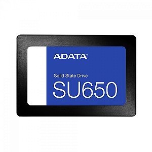 SSD Adata SU650, 480GB, Sata III, Leitura 520MBs e Gravação 450MBs, ASU650SS-480GT-R