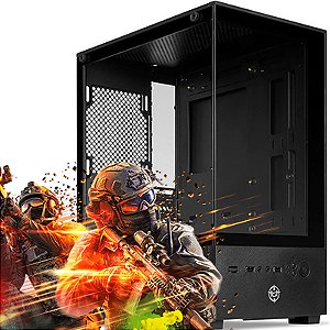 Computador Intervia AMD Ryzen 3 4100 + 8GB DDR4 + SSD 480GB + RX 580 8GB DDR5