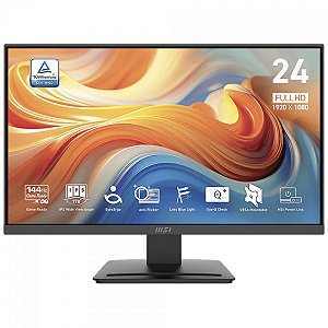 Monitor MSI PRO MP243L E14, 23.8 Pol, 144Hz, Full HD, IPS, 1ms, FreeSync, HDMI/VGA