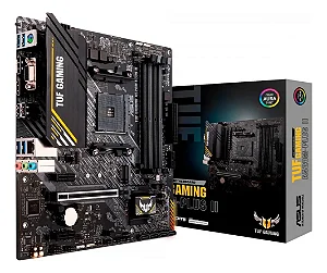 Placa-Mãe AM4 ASUS TUF GAMING A520M-PLUS II DDR4