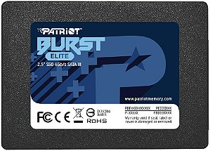 HD SSD 960GB Patriot 2.5" Sata III Burst Elite