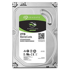 HD 2TB Seagate SATA III 7200RPM 64MB - ST2000DM006