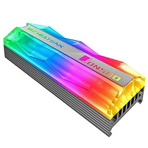 Dissipador de Calor Gamer RGB SSD M2 2280