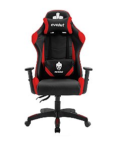 CADEIRA GAMER EVOLUT EG-904 ELITE VERMELHO