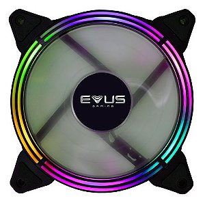 COOLER GAMER EVUS RGB LED F-12RGB