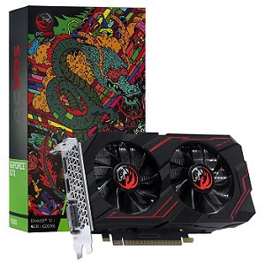 PLACA DE VIDEO NVIDIA GEFORCE GTX 1650 4GB GDDR6 128 BITS DUAL-FAN GRAFFITI SERIES - PA1650412820DR6