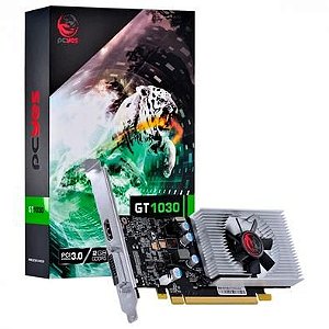 Placa de video Nvidia Geforce GT 1030 2GB Pcyes GDDR5 64Bits