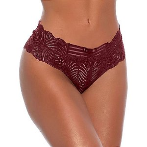 Tanga Beatriz Em Renda Com Cós Largo Patitex