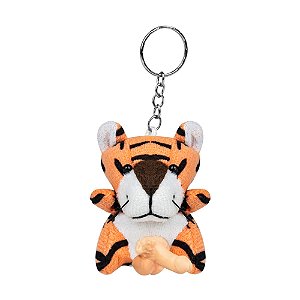 Coleção Chaveiro Bichinhos Macho Pau Brasil - Tigre