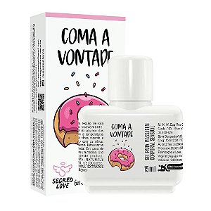 Coma a Vontade Kit Com Tatuagem Temporária E Gel Dessensibilizante 15ml Segred Love