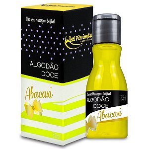 Gel Beijável Algodão Doce 35ml La Pimienta - Abacaxi