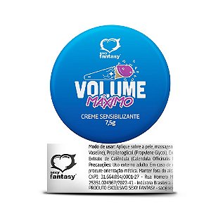 Volume Máximo Sensibilizante Pomada 7,5g Sexy Fantasy