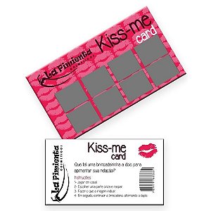 Raspadinha Erótica Kiss-me 5un La Pimienta