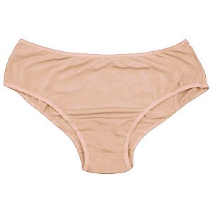 Calcinha Cotton Lisa Com Cós Largo Plus Size Rexton