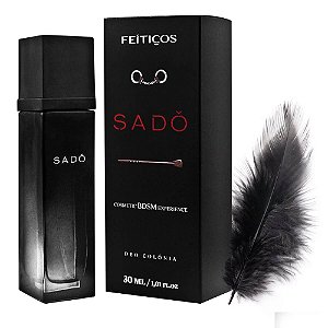 Sadô Deo Colônia Masculina 30ml Feitiços Aromáticos