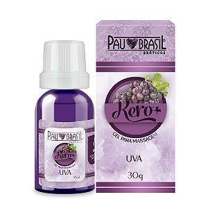 Kero+ Gel Comestível 30g Pau Brasil - Uva
