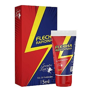 Flecha Rapidinha Gel Lubrificante íntimo Esfria Com Aroma De Melancia 15ml Segred Love