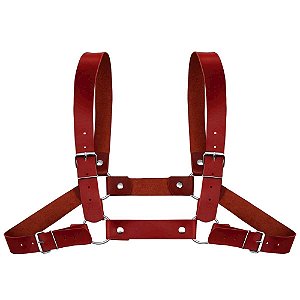 Arreio Cratos Harness Dominatrixxx - Vermelho