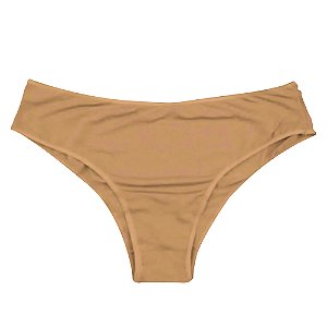 Calcinha Microfibra Lisa Modelo Tanga Com Lateral Fina Rexton - Chocolate