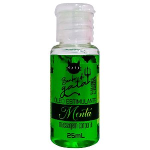 óleo Estimulante De Menta 25ml Banho De Gata