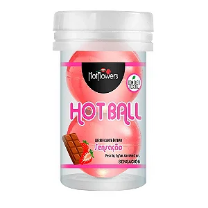 Hot Ball 2 Unidades Beija Muito Hot Flowers - Sensação