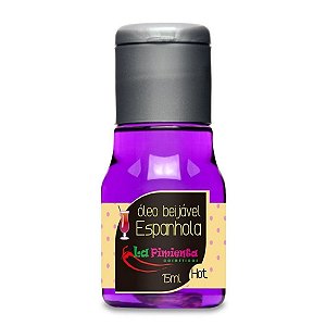 óleo Beijável Hot 15ml La Pimienta - Espanhola