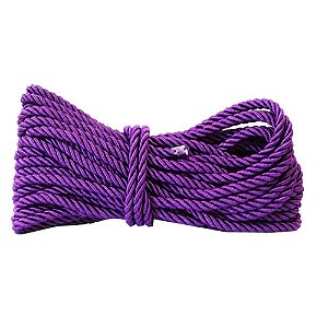 Corda Shibari 50 Tons 10 Metros Dominatrixxx - Roxo