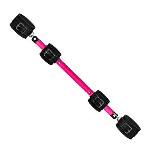 Separador Duo Pink Com Algemas E Tornozeleiras La Pimienta