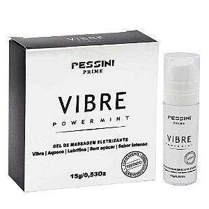 Gel Eletrizante Vibre Power Mint 15g Linha Prime Pessini