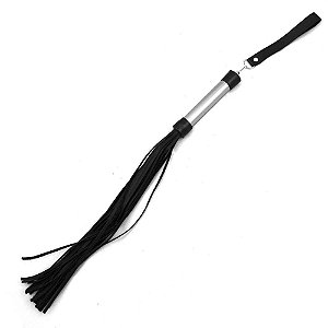 Chicote Base Alumínio Com 24 Tiras 40cm Dominatrixxx