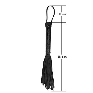 Chicote Passionate Flogger Luxury Fetish Lf Import - Preto