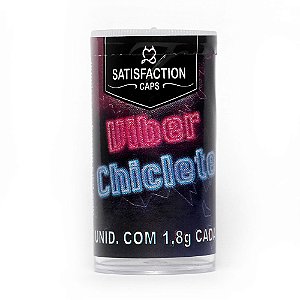 Bolinha Viber Beijável Chiclete 3 Un Satisfaction Caps