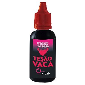 Tesão De Vaca Estimulante Afrodisíaco Natural 20ml K-lab