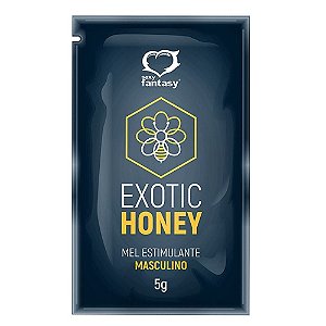 Exotic Honey Estimulante Masculino Em Sachê 5g Sexy Fantasy