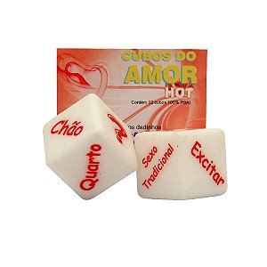 Dados Do Amor Hot Unissex Duplo Diversão Ao Cubo