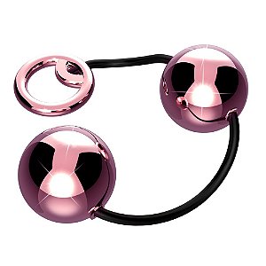 Bolas Tailandesas Ben-wa Metal Hard - Rosa
