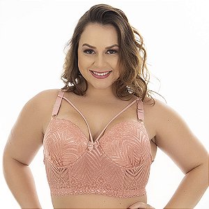 Sutiã Plus Size Reforçado Lara Com Paleta Patitex