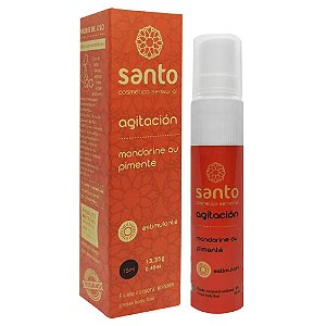 Agitación Vibrador Líquido Beijável 15ml Santo - Mandarine Au Pimenté