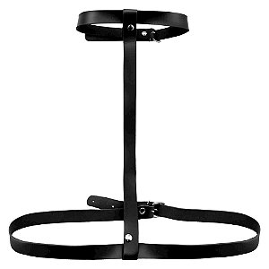 Arreio Feminino Electra Harness Dominatrixxx - Preto