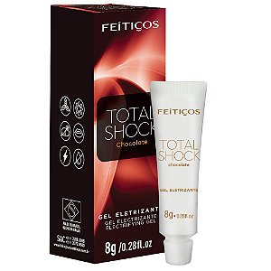 Total Shock Excitante Beijável Aromático 8gr Feitiços - Chocolate