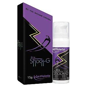 Gel Shock G Excitante 15g La Pimienta - Uva